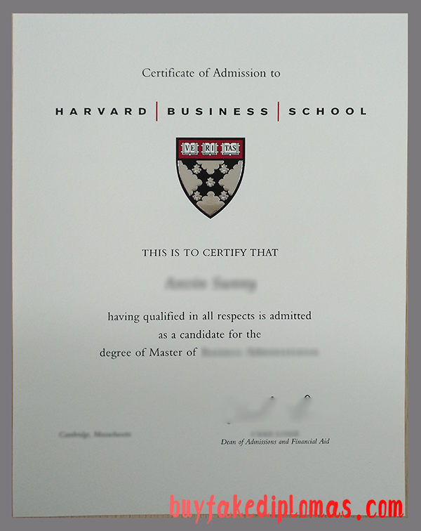 Harvard Business School Degree, Buy Fake Harvard Business School Degree