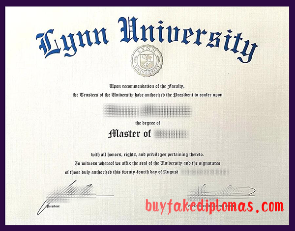 Lynn University Degree, Buy Fake Lynn University Degree