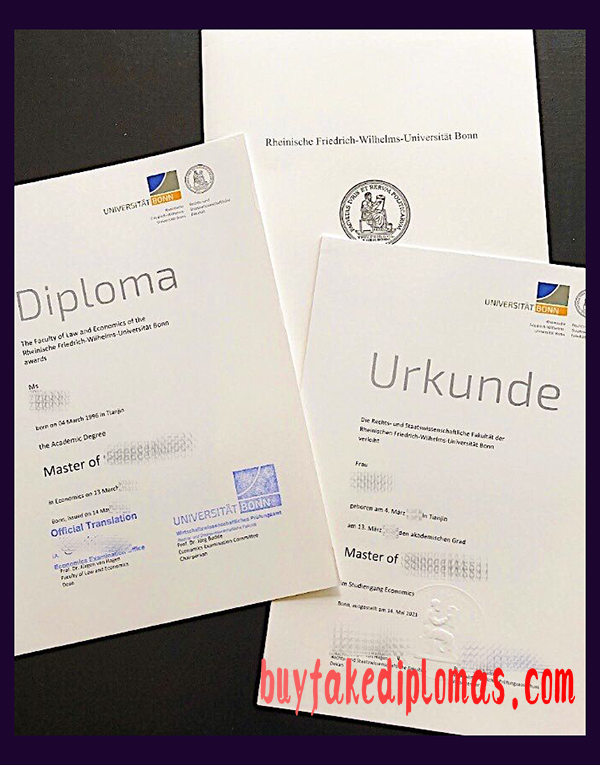 Rheinische Friedrich-Wilhelms-Universität Bonn Diploma, Buy Fake Rheinische Friedrich-Wilhelms-Universität Bonn Diploma
