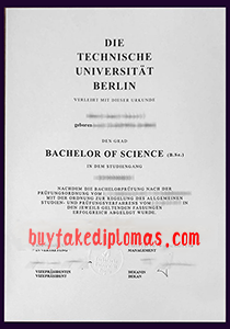 Technische Universität Berlin Degree, Buy Fake Technische Universität Berlin Degree