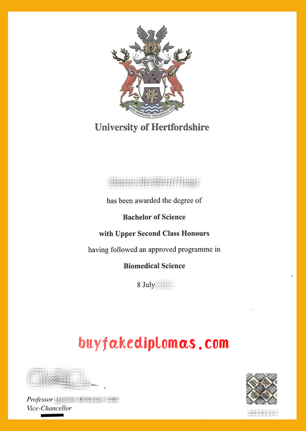 University of Hertfordshire Degree, Buy Fake University of Hertfordshire Degree