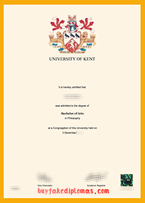University of Kent at Canterbury Degree, Buy Fake University of Kent at Canterbury Degree