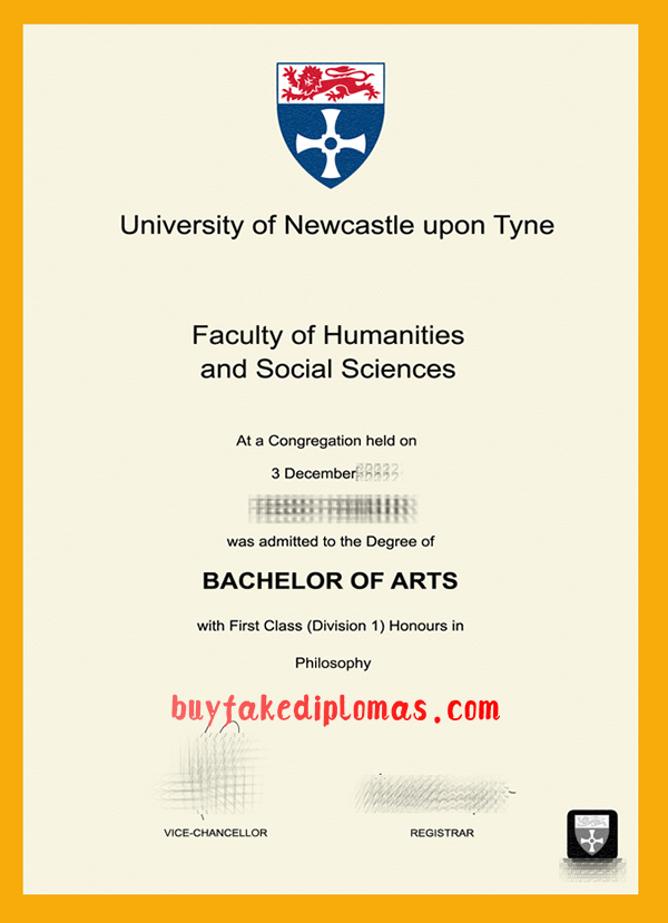 University of Newcastle upon Tyne Degree, Buy Fake University of Newcastle upon Tyne Degree