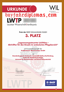WiL_LWTP_Urkunde, Buy Fake WiL_LWTP_Urkunde