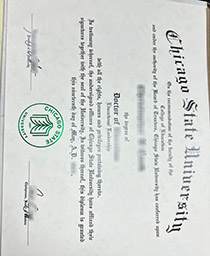 Chicago State University fake diploma
