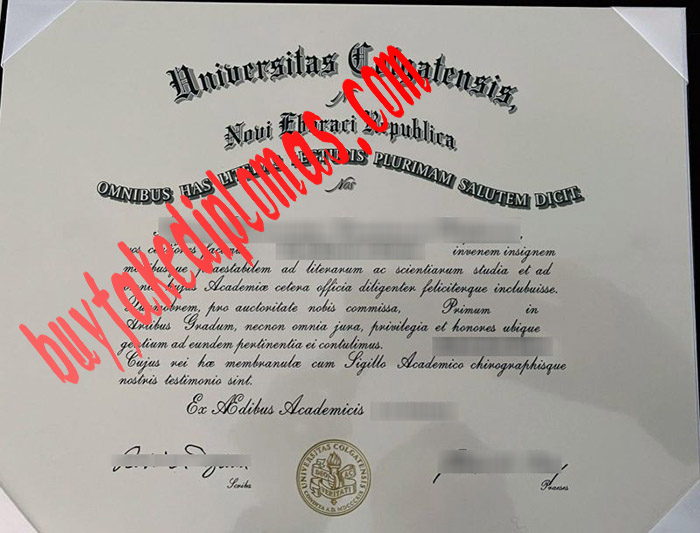 Colgate University fake diploma