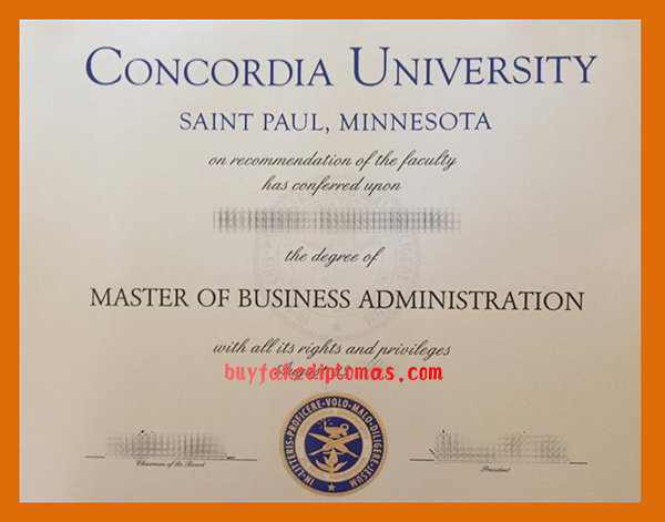 Concordia University Degree, Fake Concordia University Degree