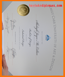 Emily Carr University of Art and Design Degree certificate, Buy Fake Emily Carr University of Art and Design Degree certificate