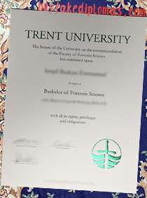 Fake Trent University Degree Certificate