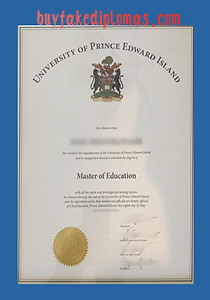 University of Prince Edward Island Degree Certificate, Fake University of Prince Edward Island Degree Certificate