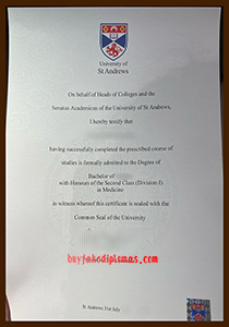 University of St Andrews Degree, Buy Fake University of St Andrews Degree