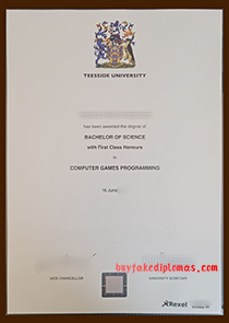 University of Teesside Degree Certificate, Buy Fake University of Teesside Degree Certificate