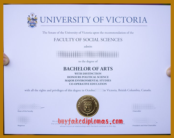 University of Victoria Degree, Buy Fake University of Victoria Degree