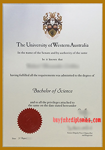 University of Western Australia Degree, Buy Fake University of Western Australia Degree