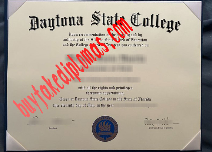 Daytona State College fake diploma
