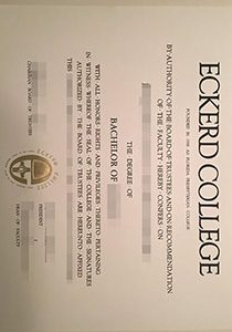 Eckerd College fake diploma