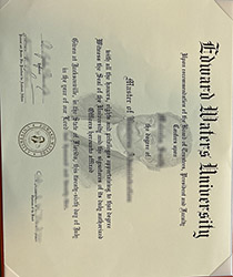 Edward Waters College fake diploma