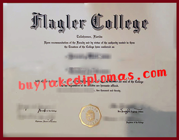 Flagler College Degree, Fake Flagler College Degree