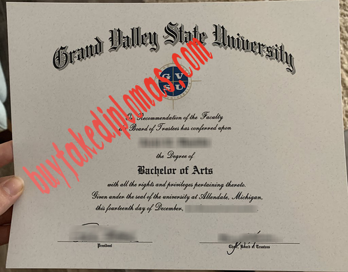 Grand Valley State University fake diploma