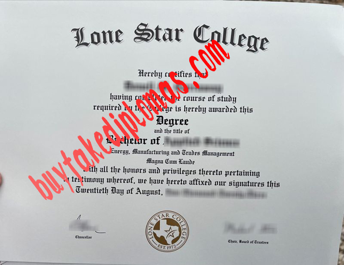 Lone Star College fake diploma