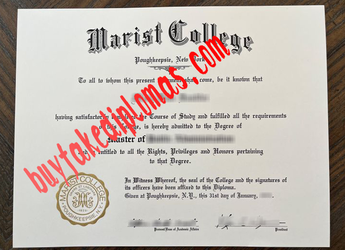 Marist College fake diploma