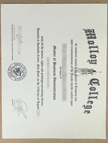 Molloy College fake diploma
