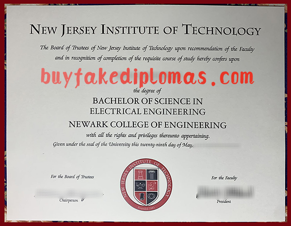 New Jersey Institute of Technology Degree, Fake New Jersey Institute of Technology Degree
