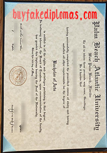 Palm Beach Atlantic University Fake Diploma
