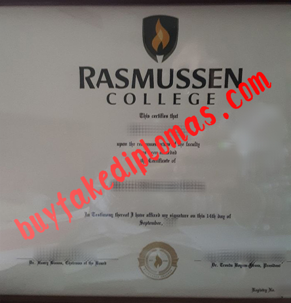 Rasmussen University Fake Degree