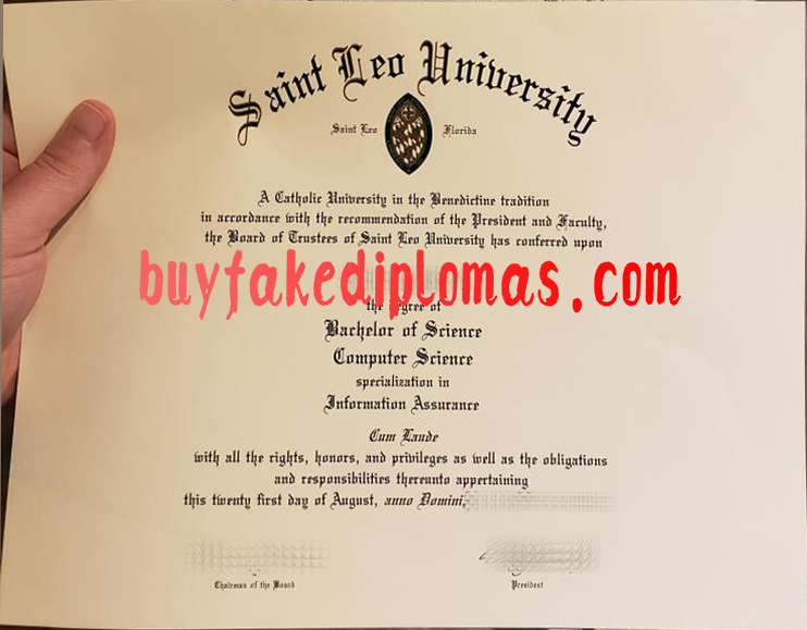 Saint Leo University Fake Degree