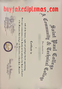 Saint Paul College Fake Diploma