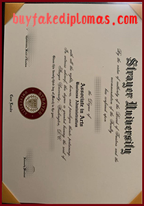 Fake Strayer University Diploma