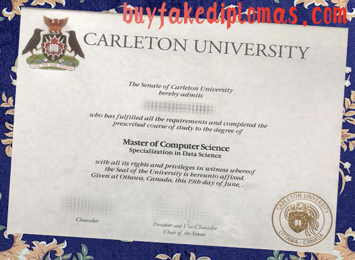 Fake Carleton University Degree