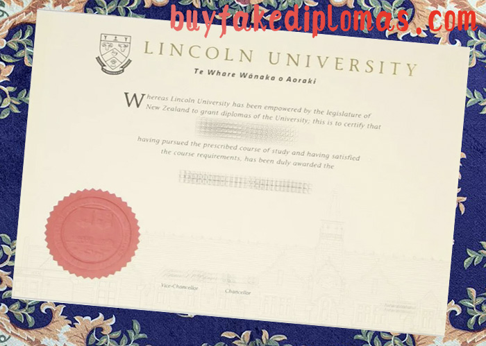 Fake Lincoln University Diploma