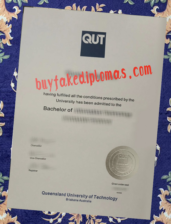 Fake Queensland University of Technology Diploma