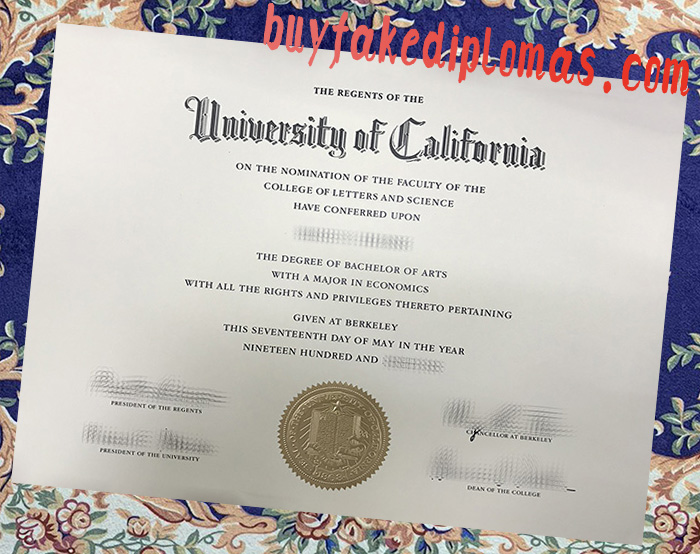 Fake UC Berkeley Degree