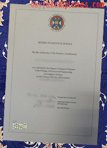 University of Edinburgh Diploma Sample