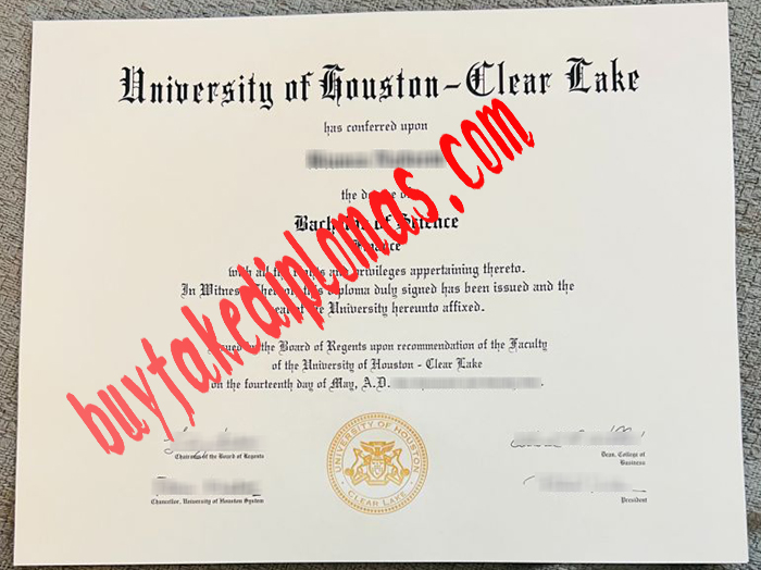 University of Houston Clear Lake fake diploma
