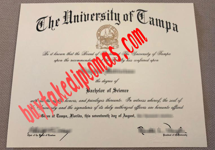 University of Tampa fake diploma