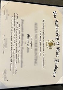 University of West Alabama fake diploma