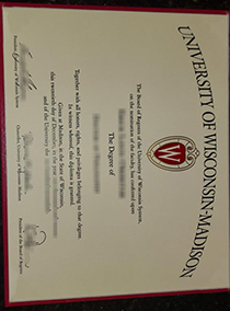 University of Wisconsin Madison fake diploma