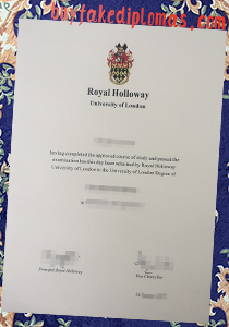 Fake Royal Holloway University of London Degree