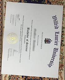 Fake Wilfrid Laurier University Diploma