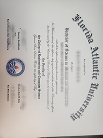 Fake Florida Atlantic University Diploma
