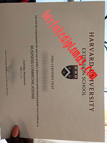 Harvard University Extension School Fake Diploma