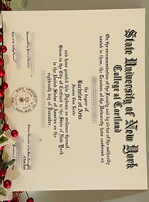 State University of New York College at Cortland fake diploma