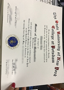 State University of New York at Potsdam fake diploma