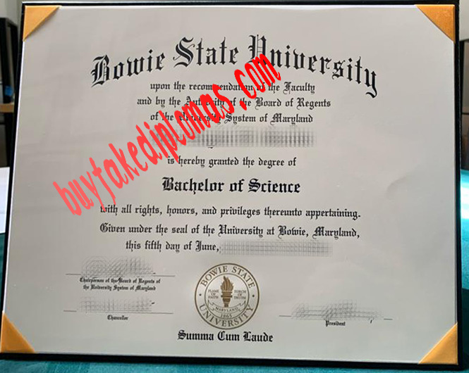 Bowie State University fake degree