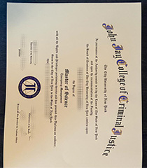 City University of New York John Jay College of Criminal Justice fake diploma