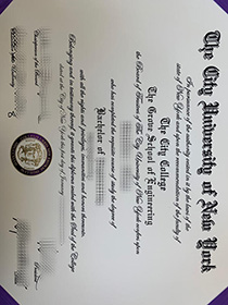 City University of New York of City College fake diploma